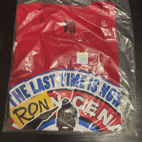WWE Official 2025 Men’s R-Truth Ron Cena T Shirt Red NEW - Picture 2 of 7
